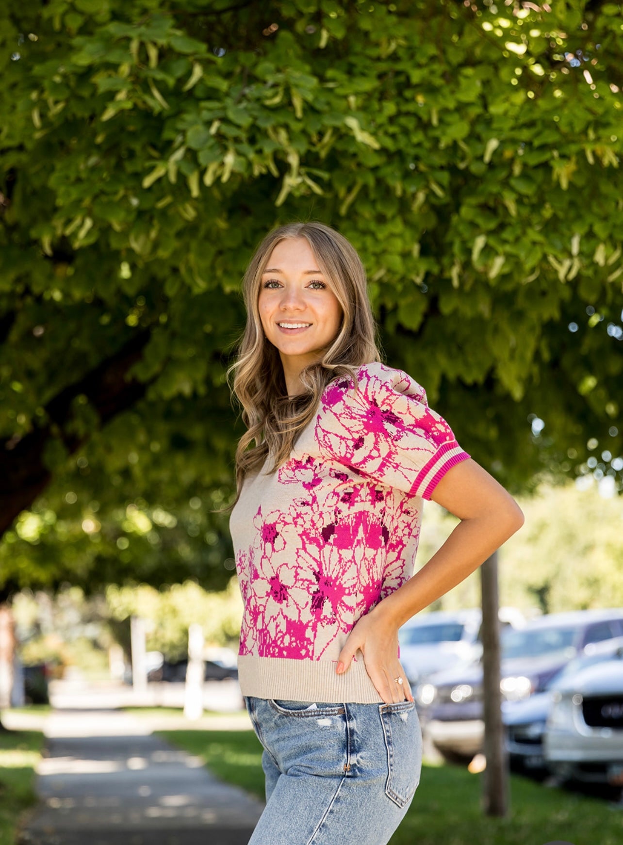 Flourish Fall Puff Sleeve Top