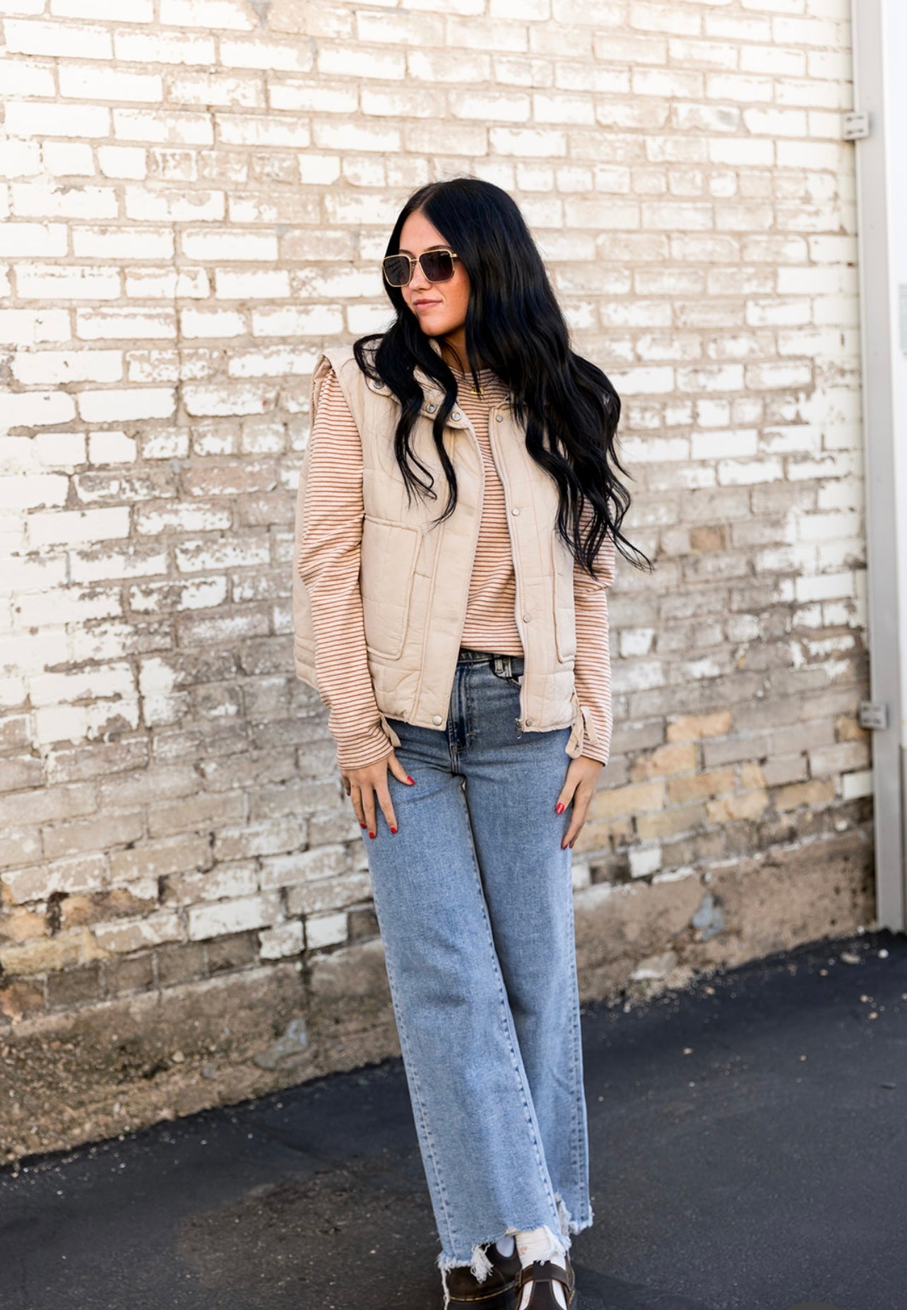 Fall Vibes Light-Weight Quilted Zipper Vest