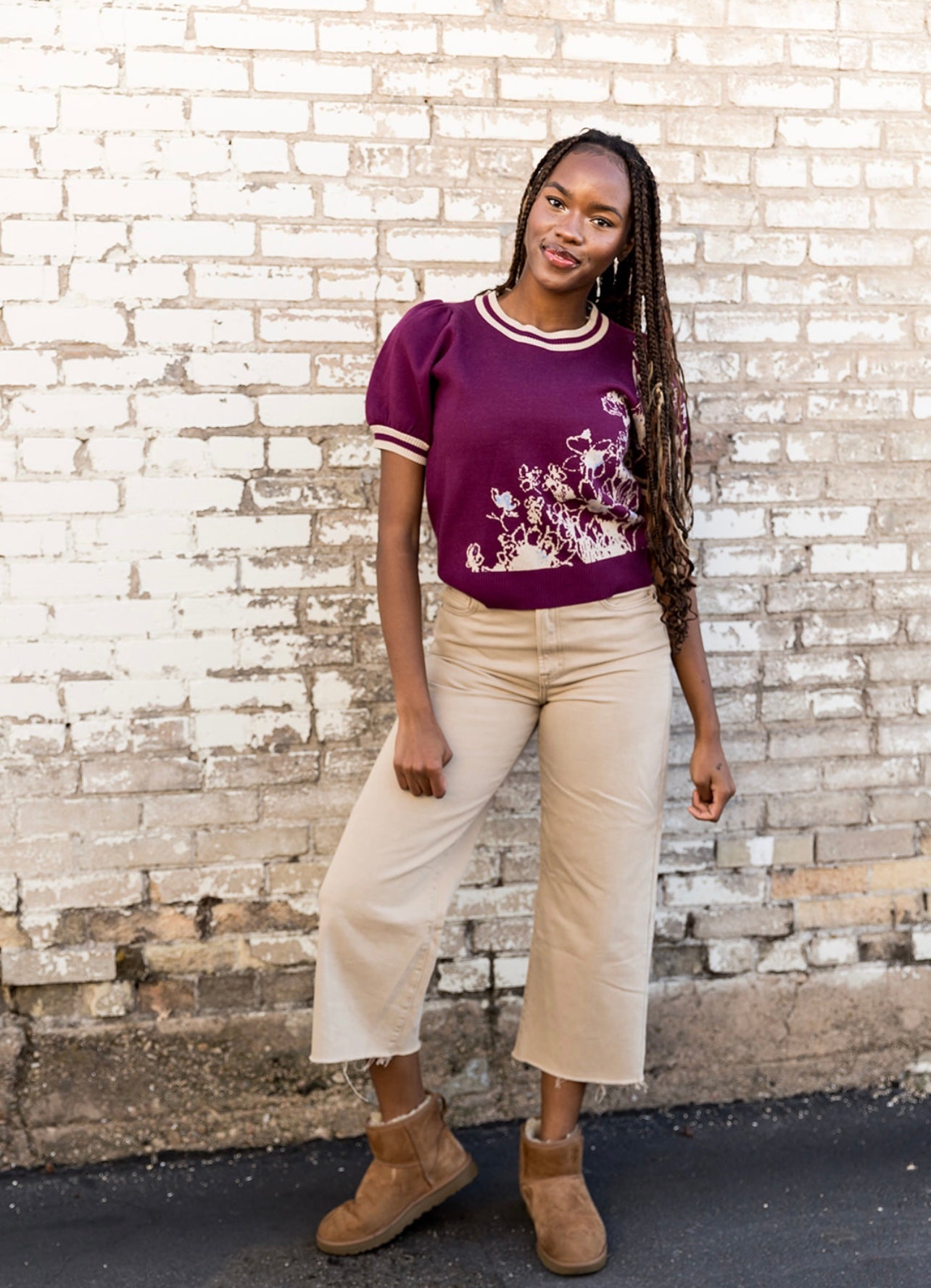 Flourish Fall Puff Sleeve Top