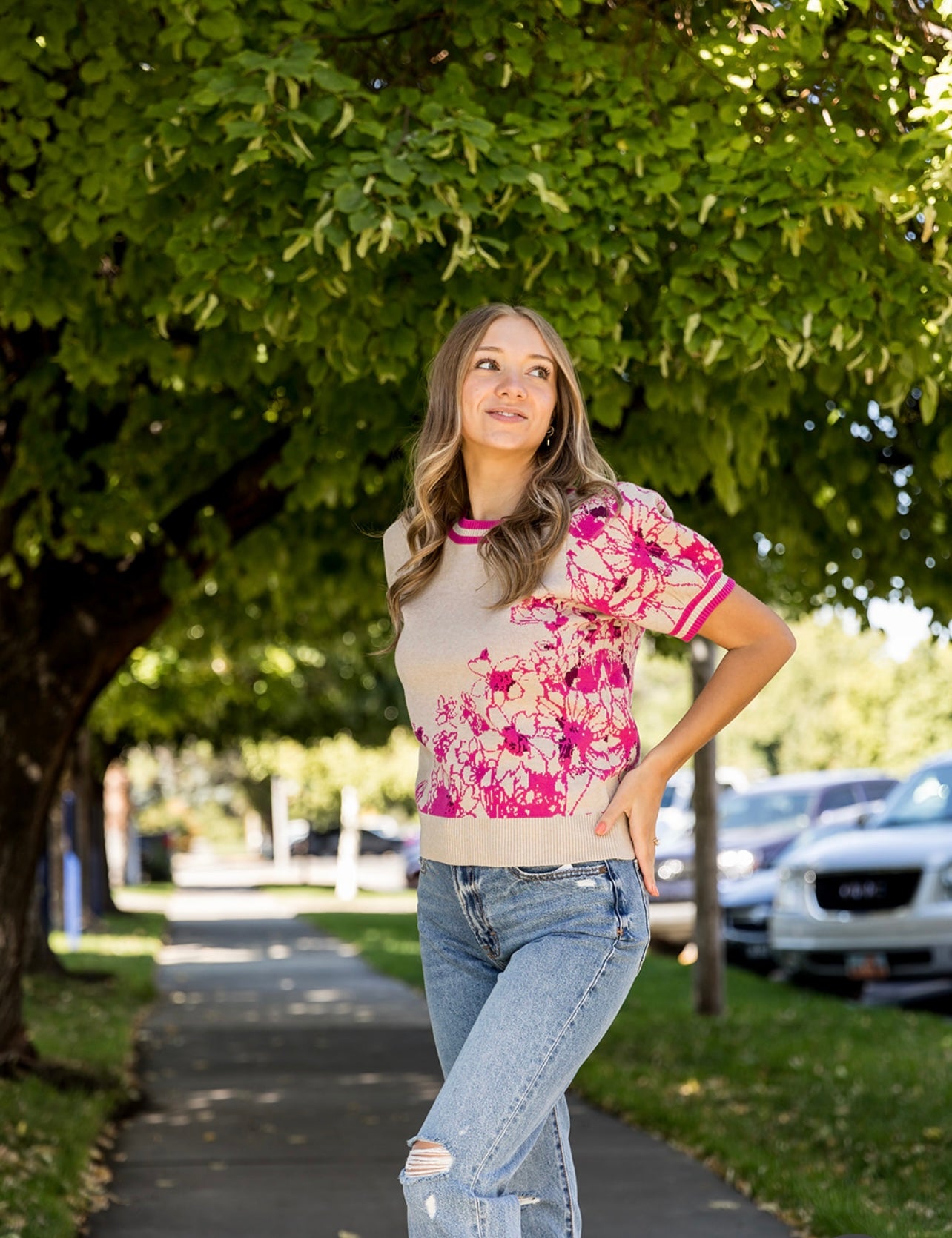 Flourish Fall Puff Sleeve Top