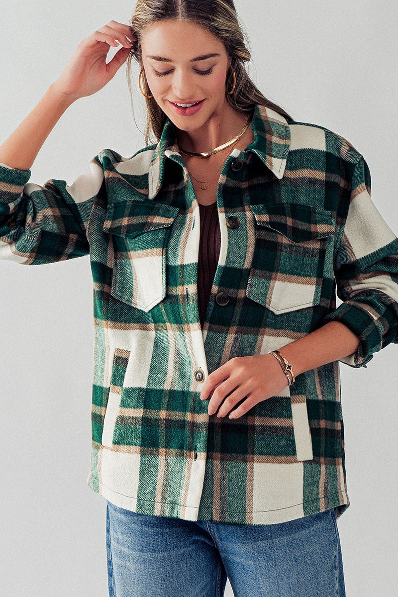 Bella Relaxed Fit Flannel Shacket