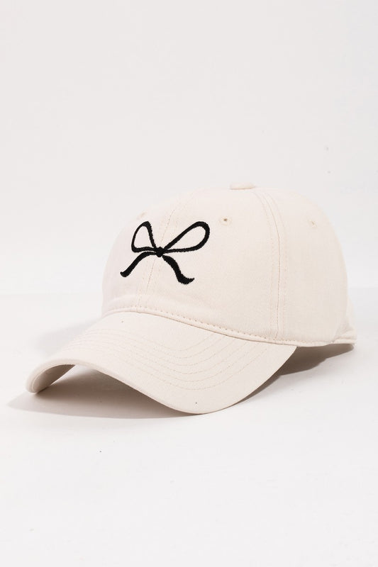 Delicate Bow Baseball Hat