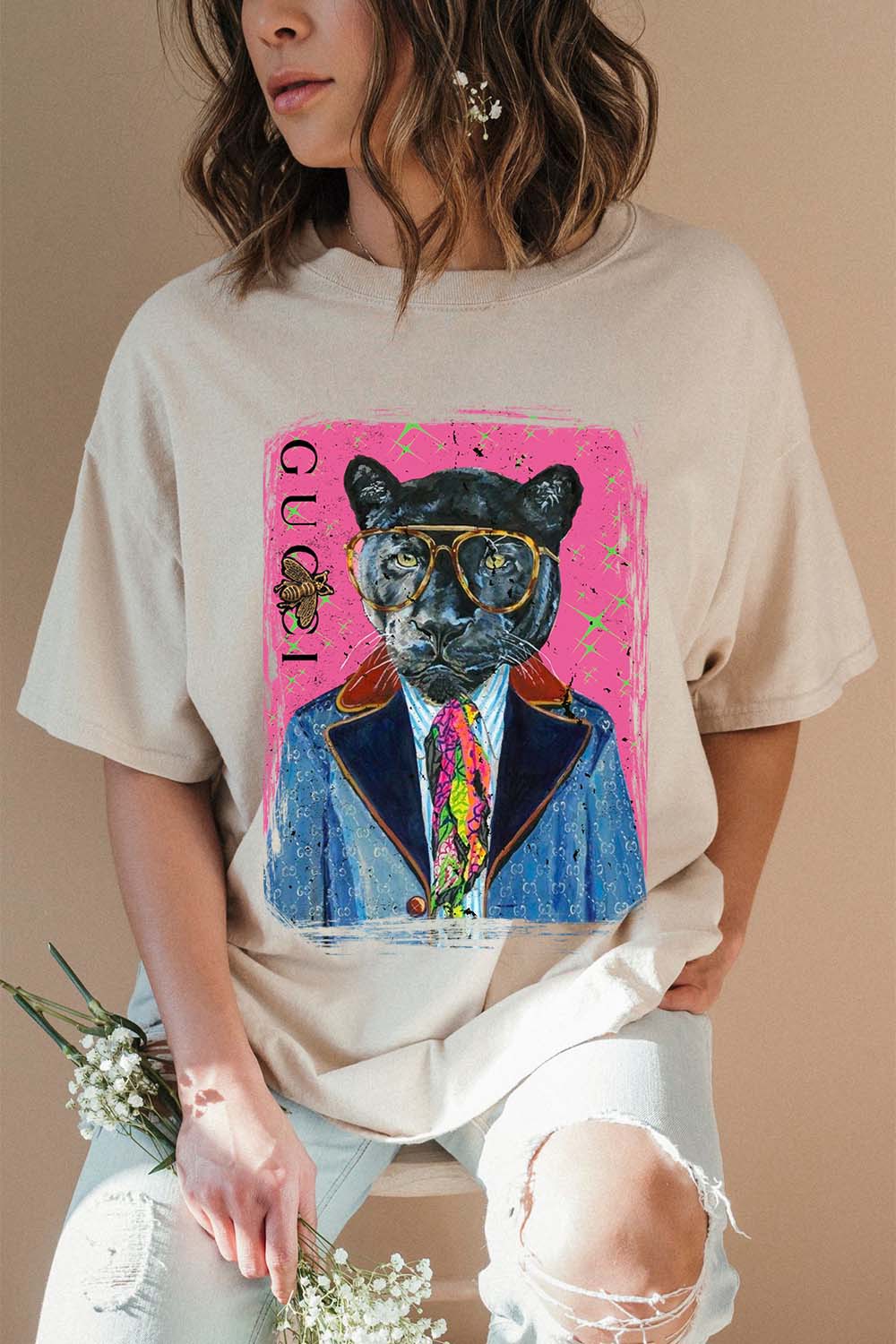 Big Cat Graphic Tee