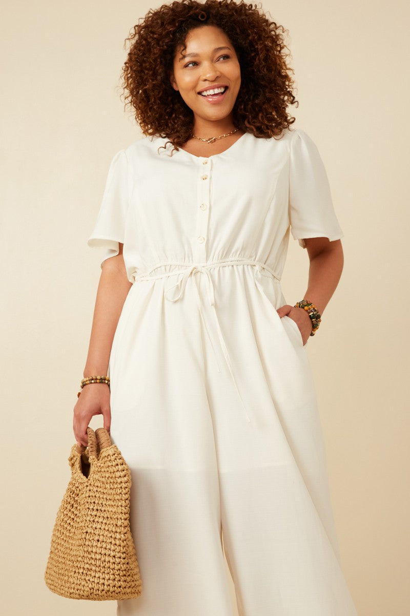 Cool To Be Casual Wide Leg Jumpsuit