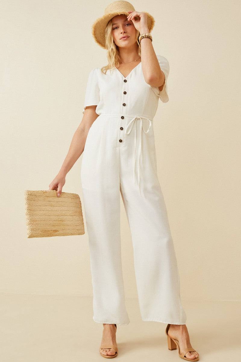 Cool To Be Casual Wide Leg Jumpsuit