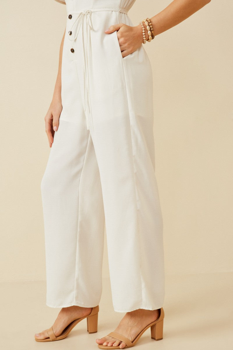 Cool To Be Casual Wide Leg Jumpsuit