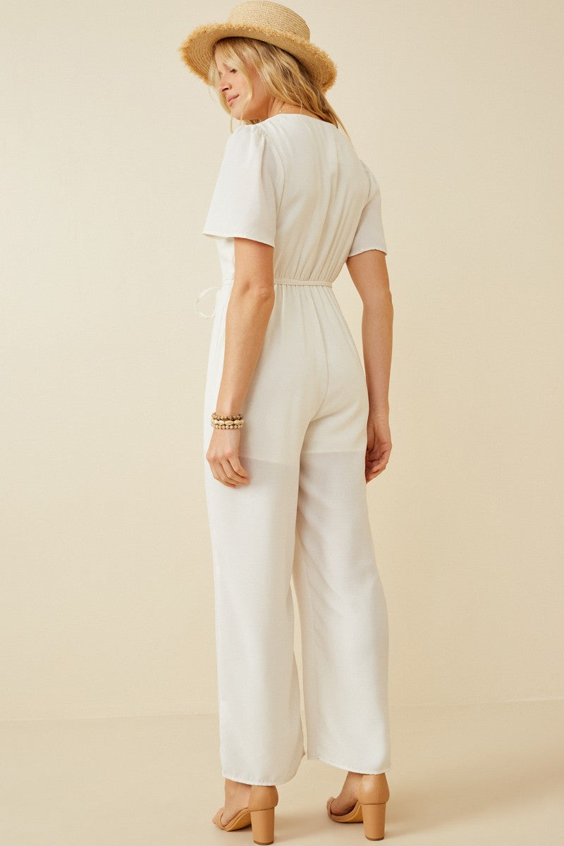 Cool To Be Casual Wide Leg Jumpsuit