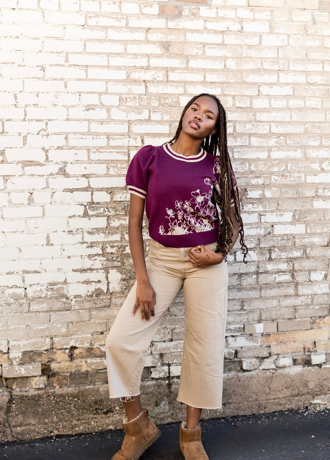 Flourish Fall Puff Sleeve Top