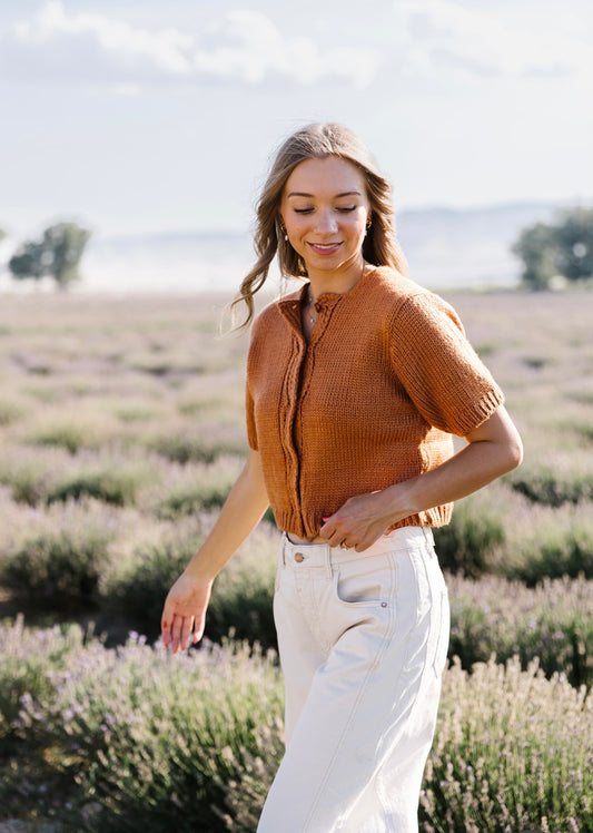 Coco Button Down Sweater Top