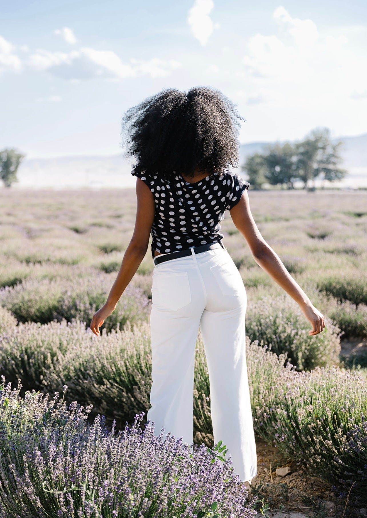 Free People Printed Luna Top