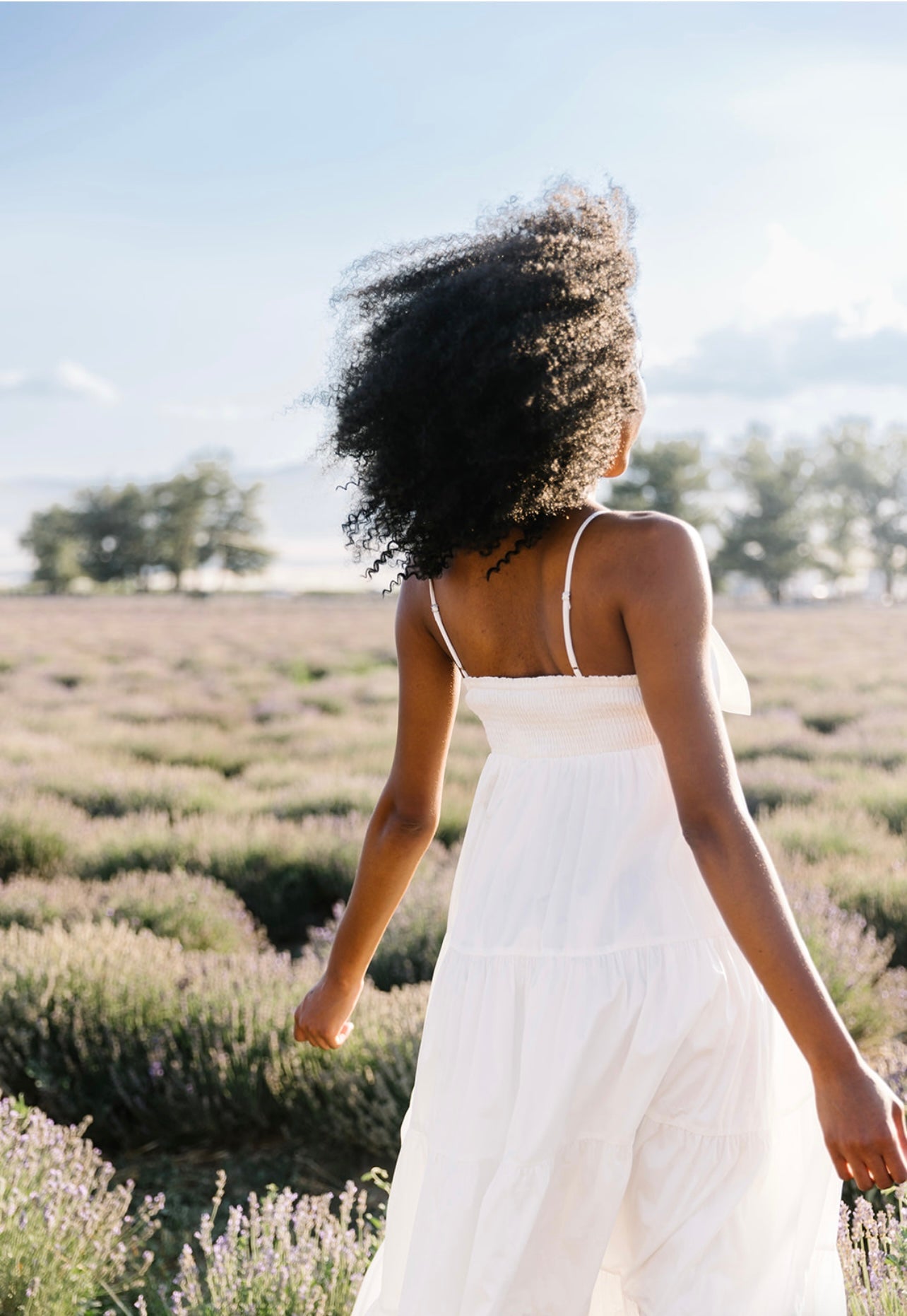 Clara Bow Solid Maxi Dress