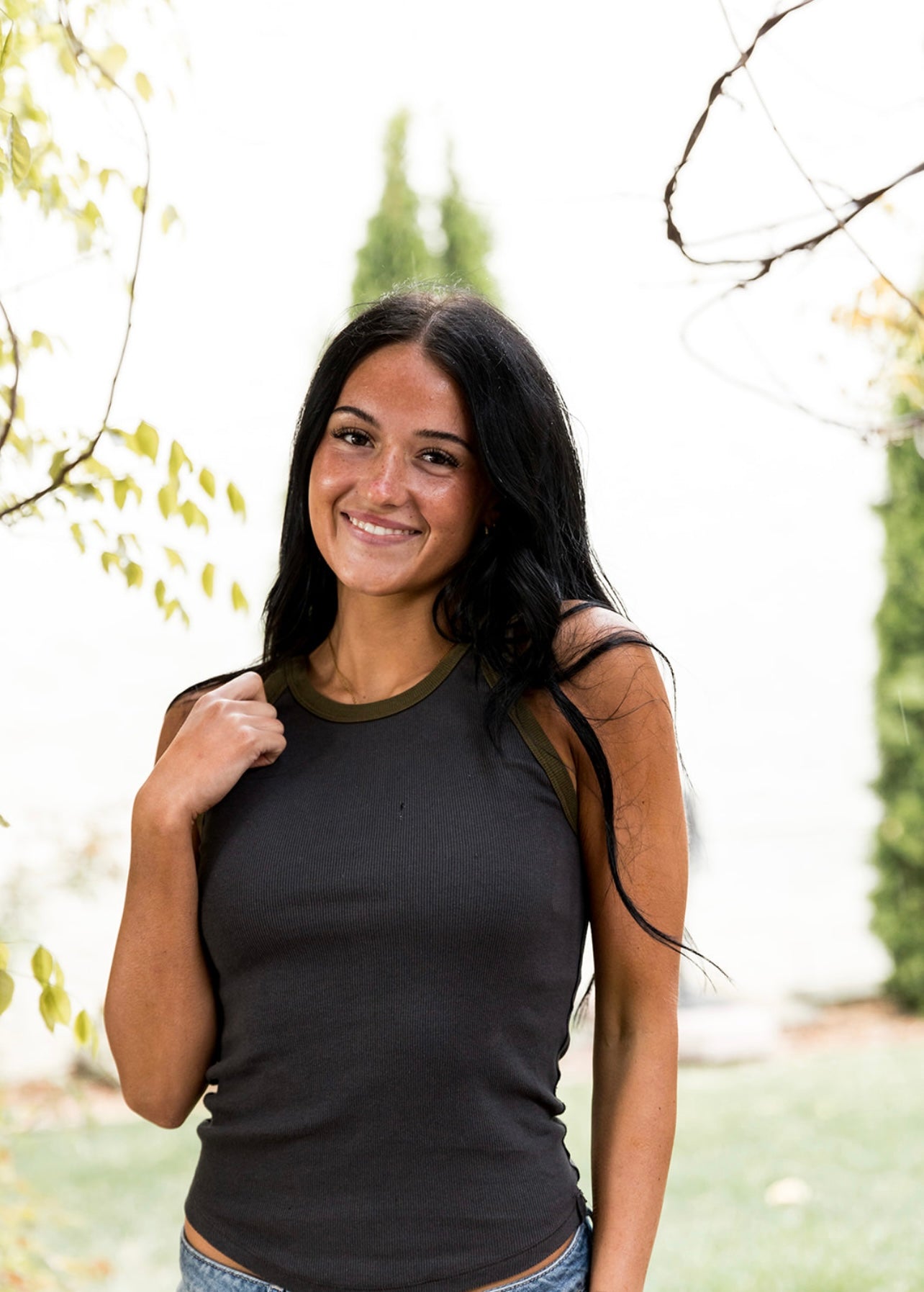 Free People Only 1 Ringer Tank Top