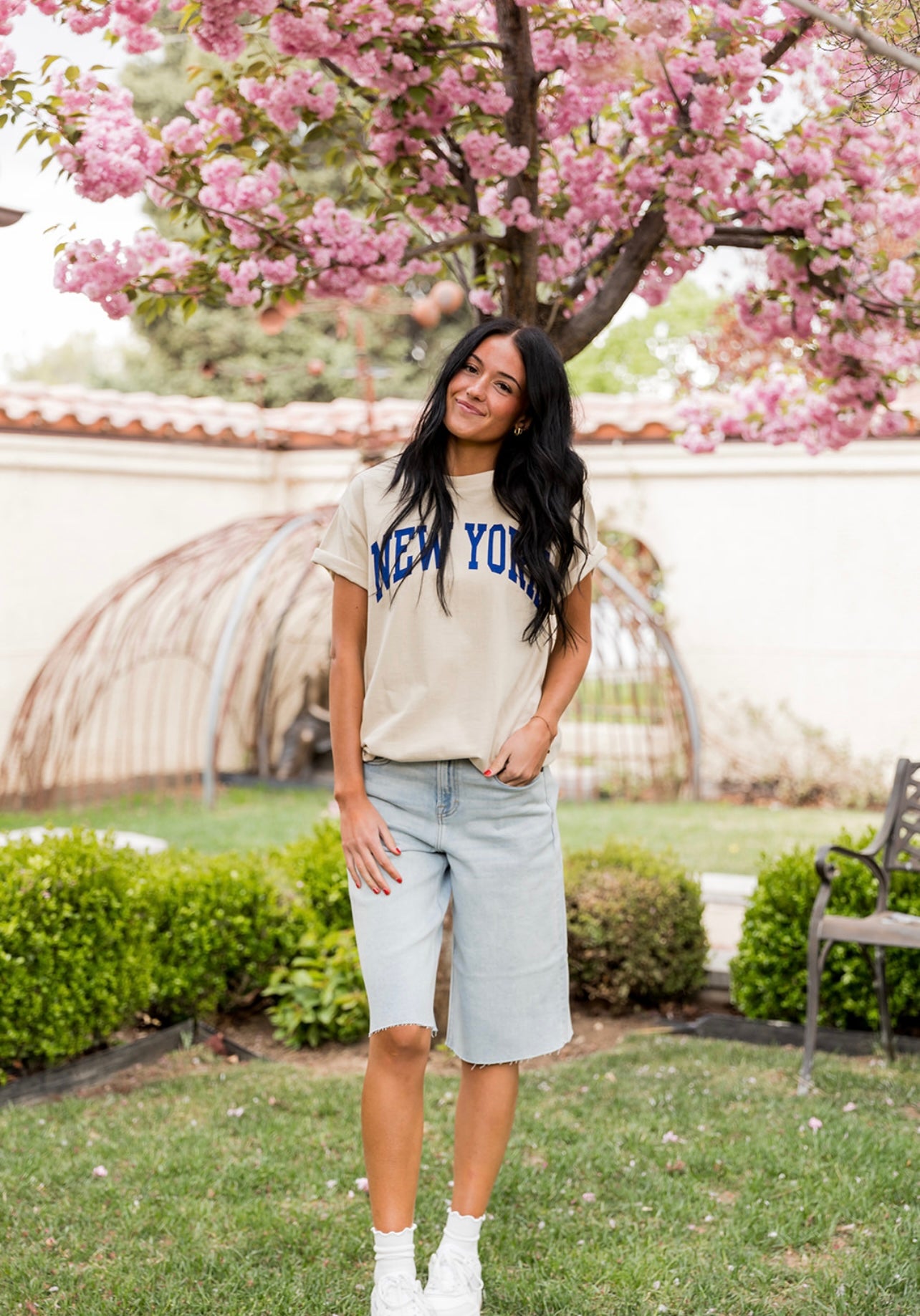 New York Oversized Graphic Tee