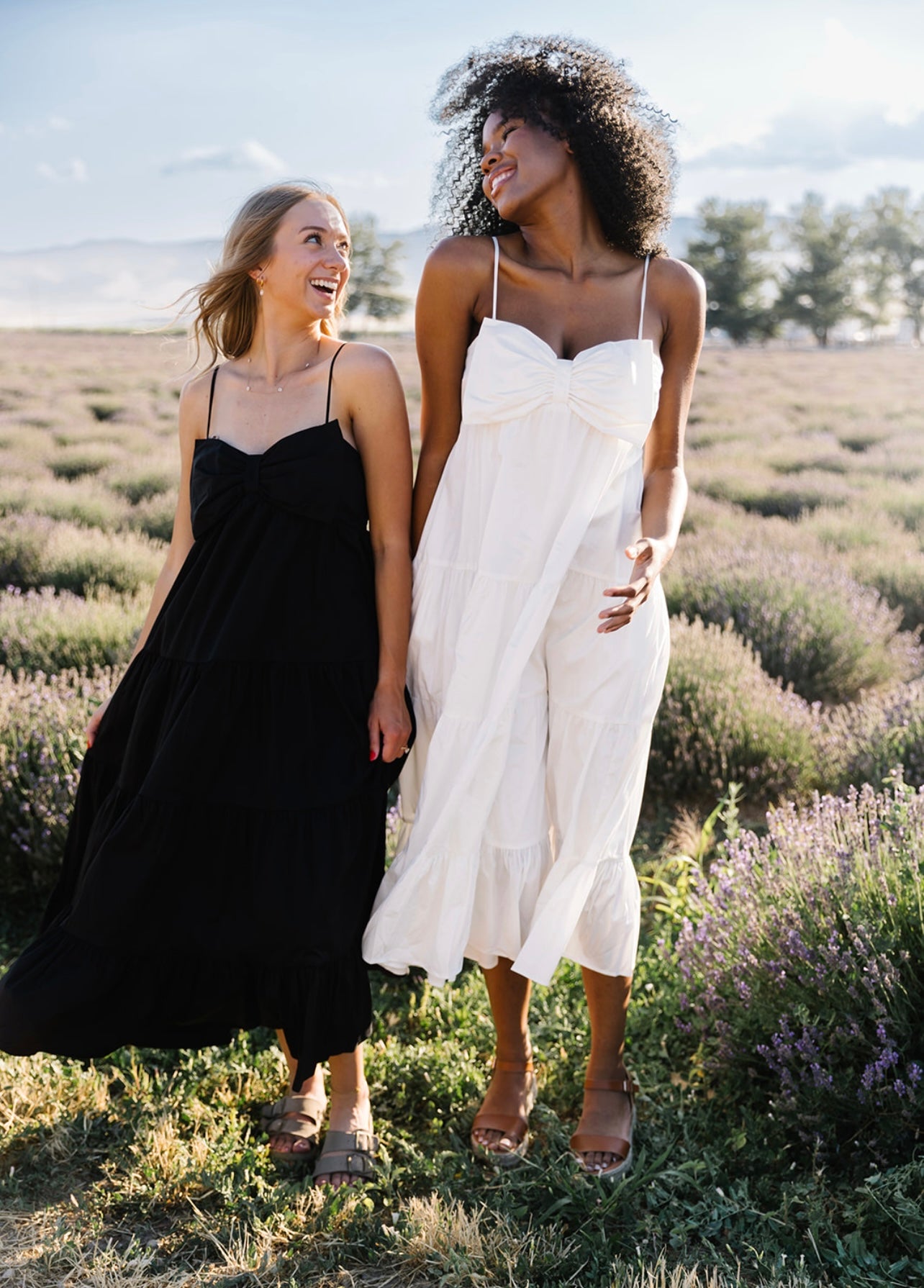 Clara Bow Solid Maxi Dress