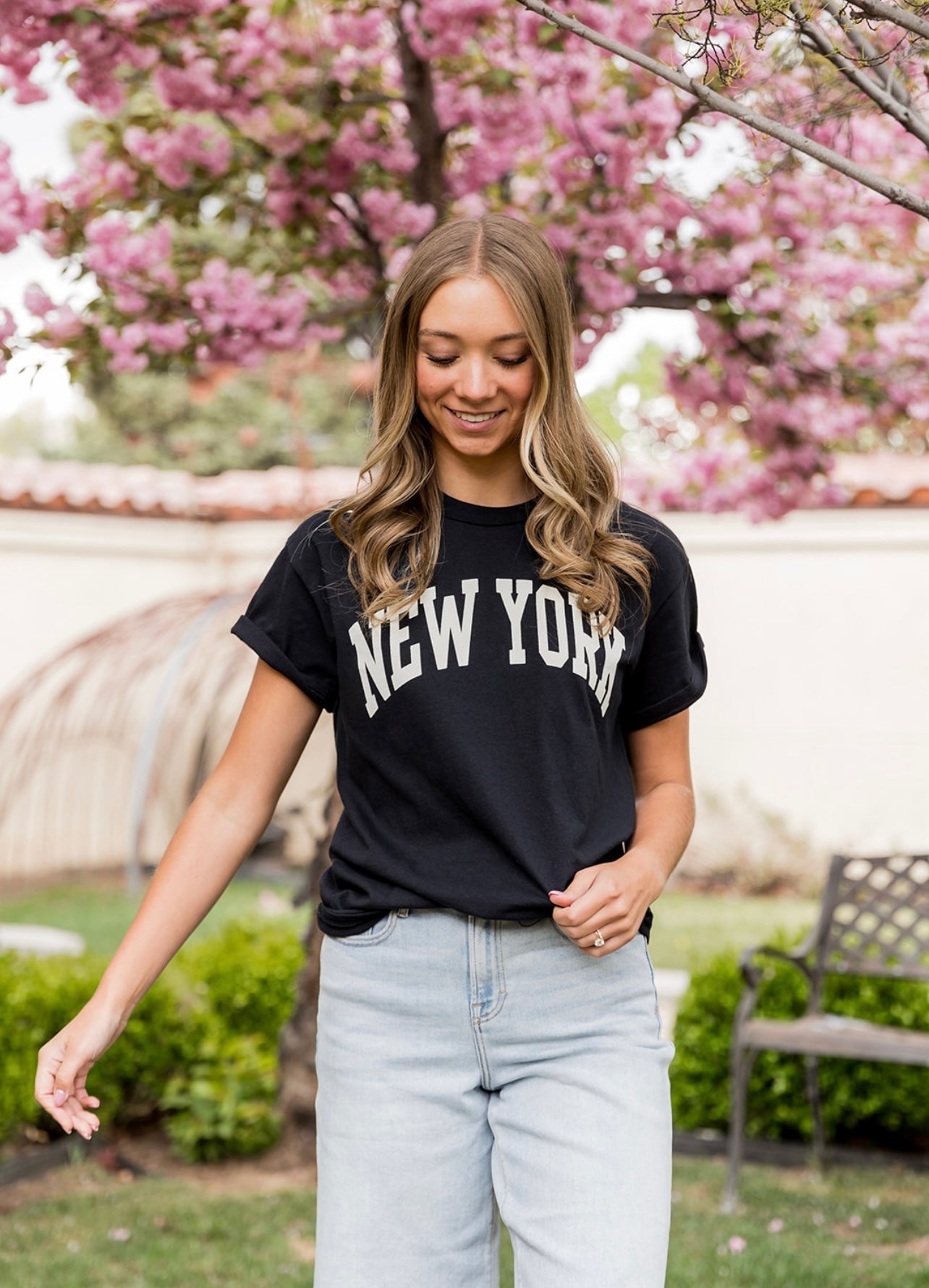 New York Oversized Graphic Tee