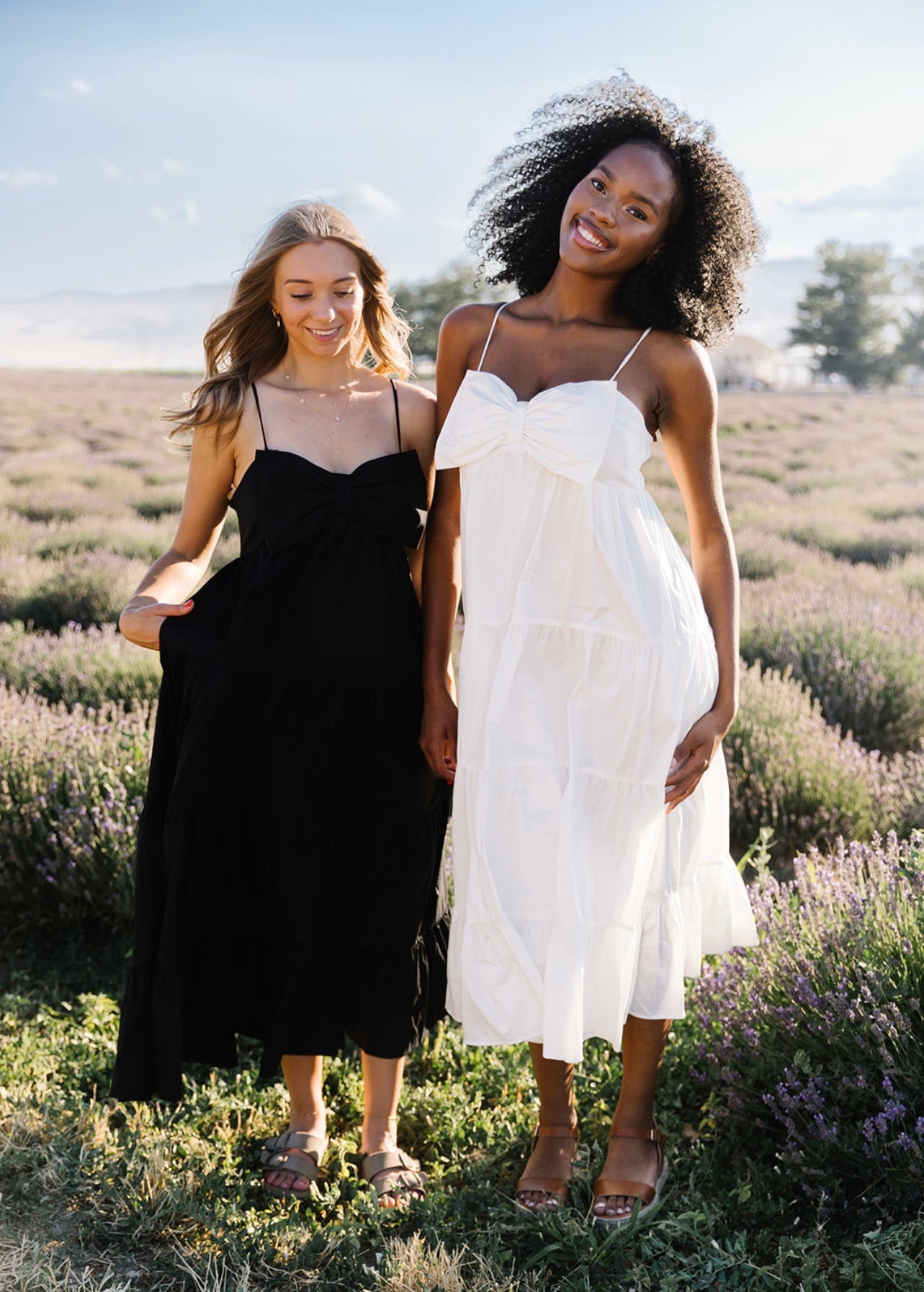 Clara Bow Solid Maxi Dress