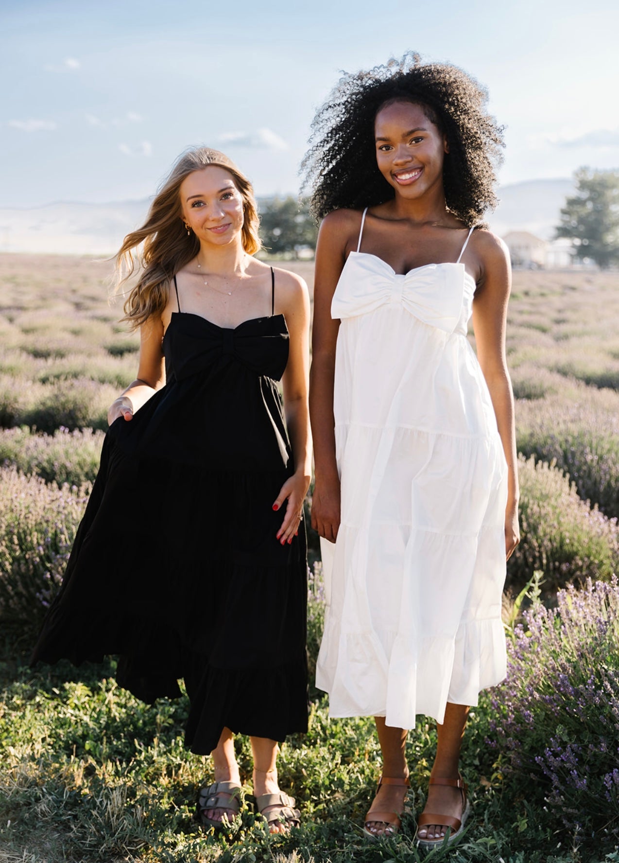 Clara Bow Solid Maxi Dress