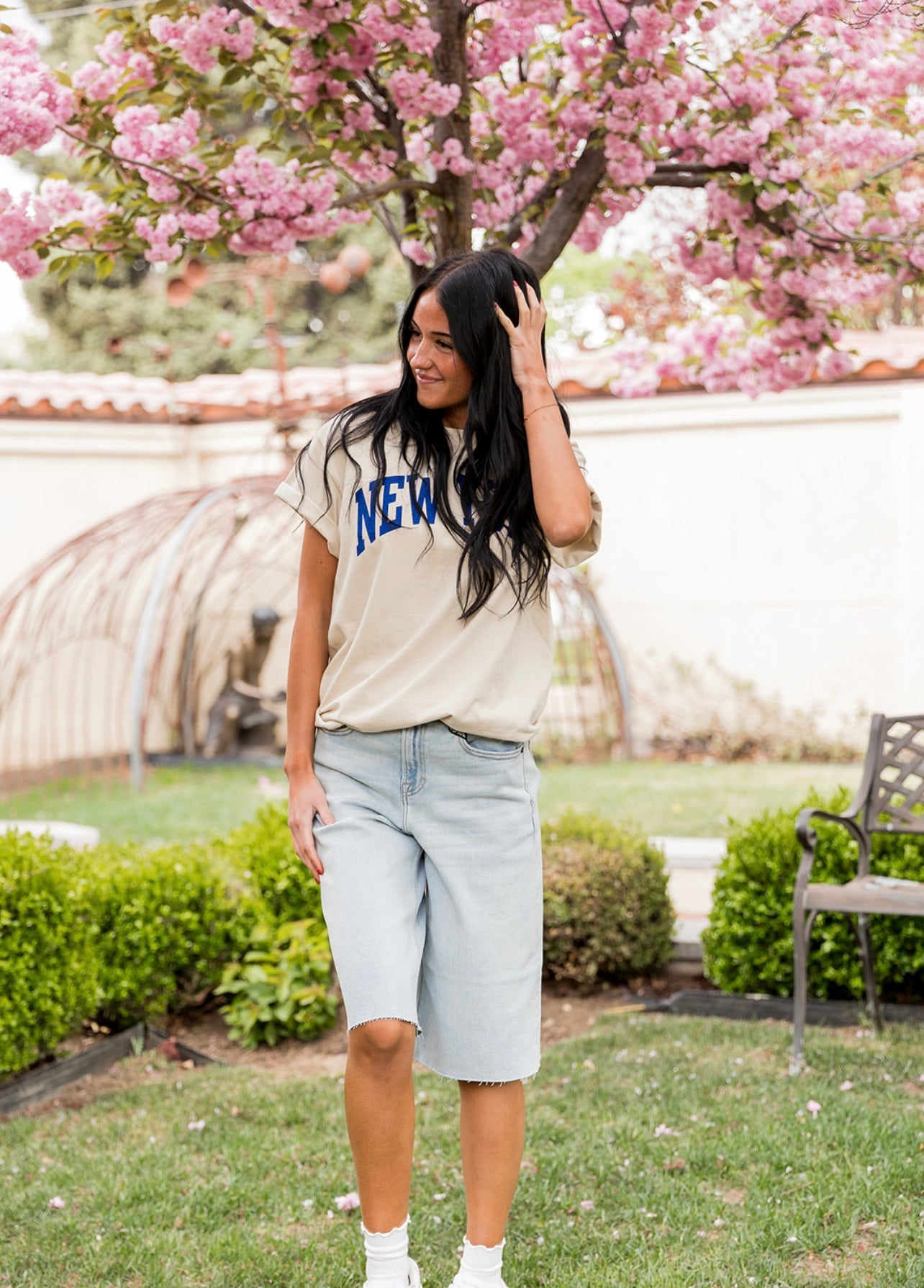 New York Oversized Graphic Tee