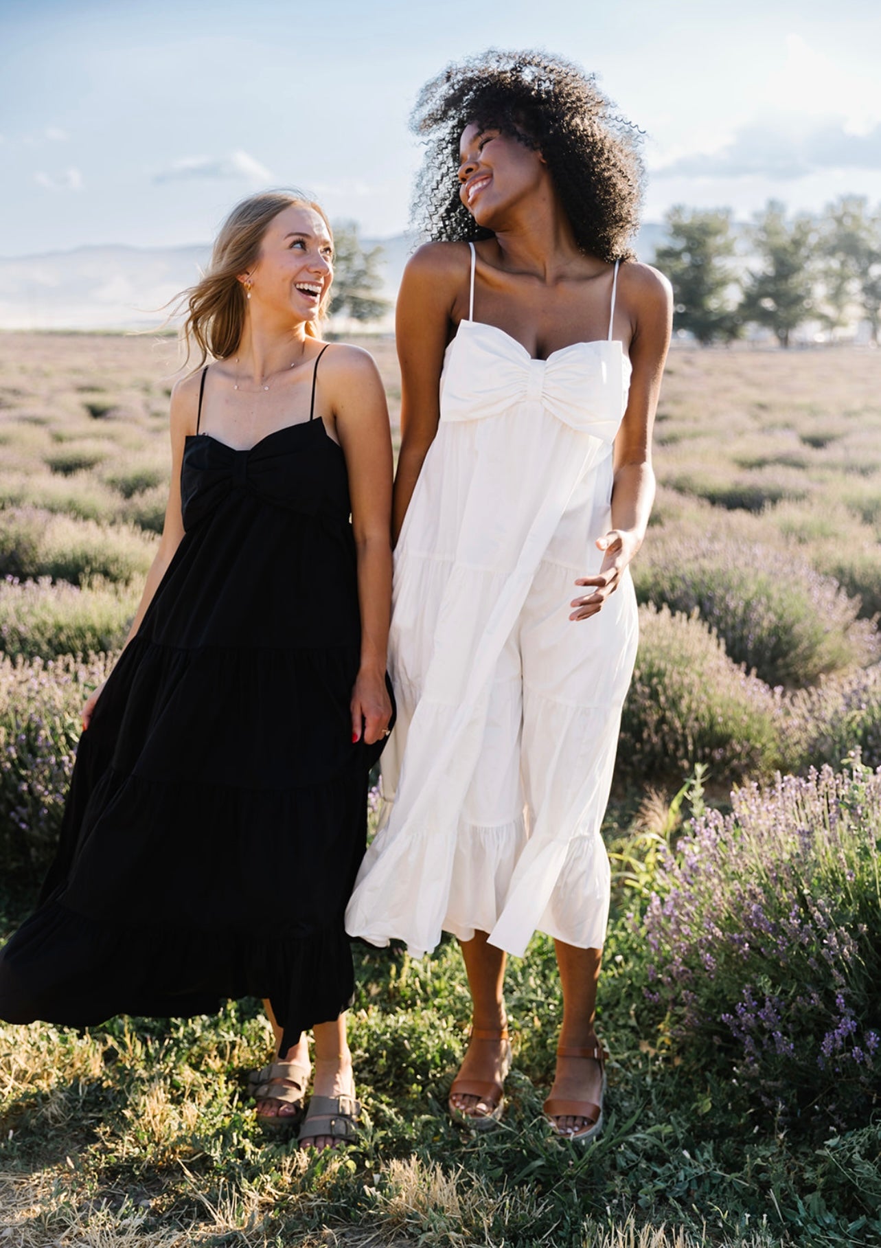 Clara Bow Solid Maxi Dress