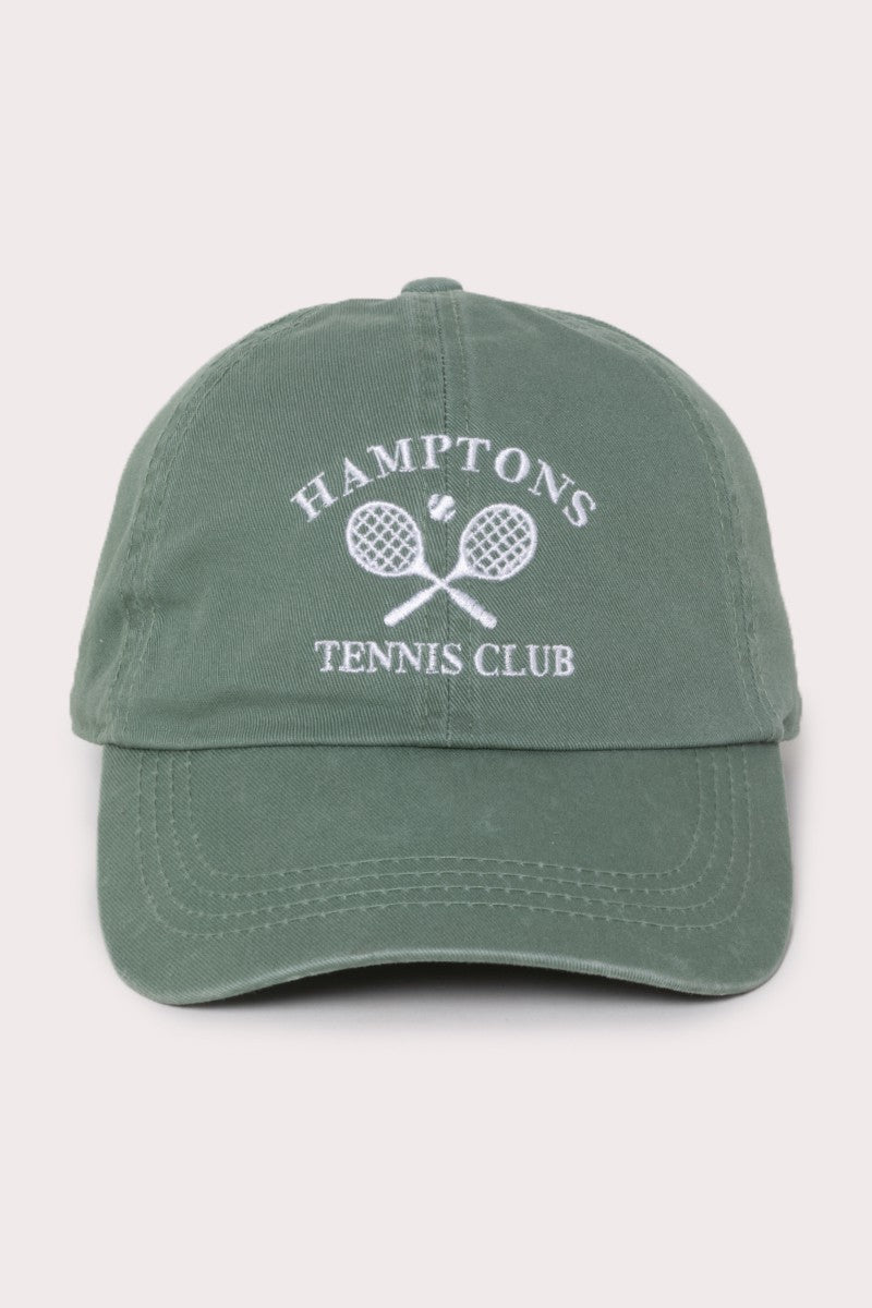 Hampton Tennis Club Baseball Hat