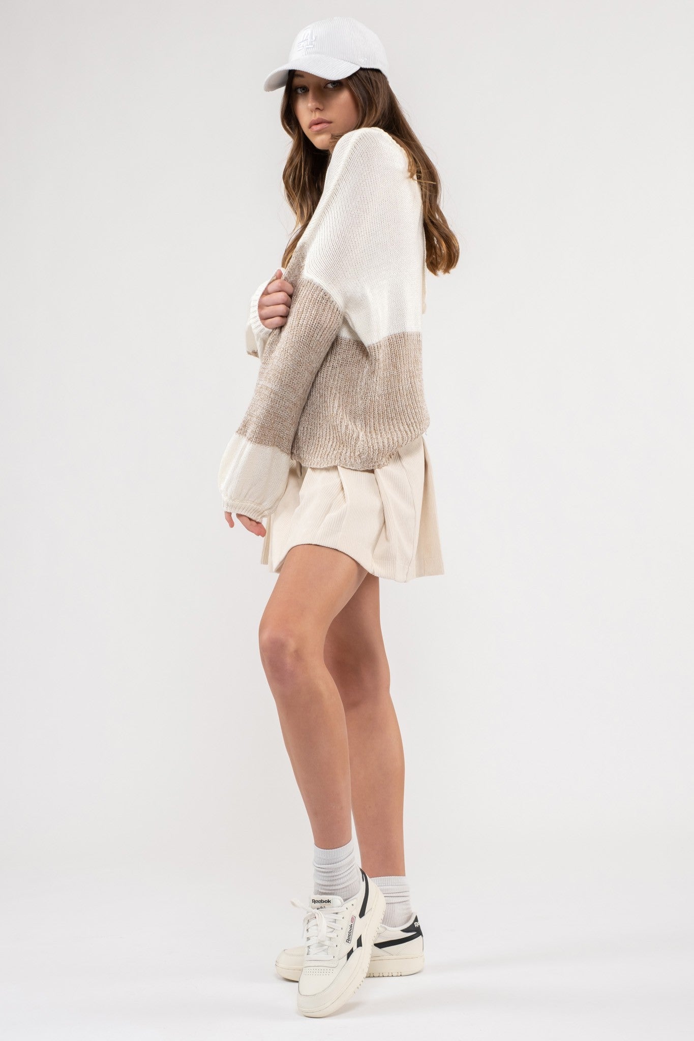 Mikelle Colorbloack Bow Sweater