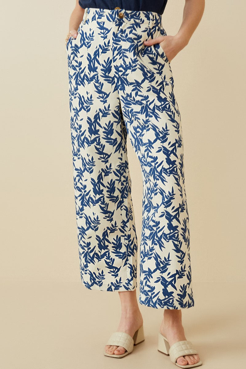 Sweet Retreat Floral Wide Leg Pants