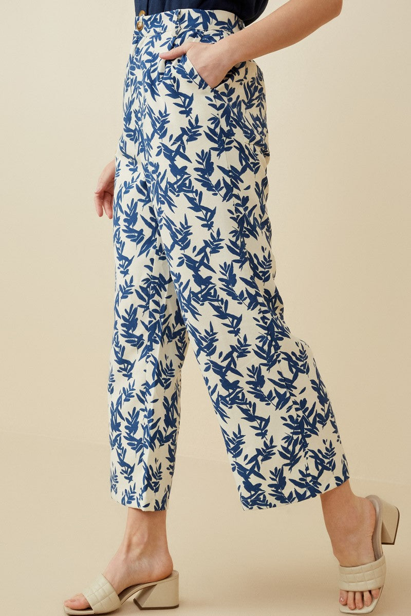 Sweet Retreat Floral Wide Leg Pants
