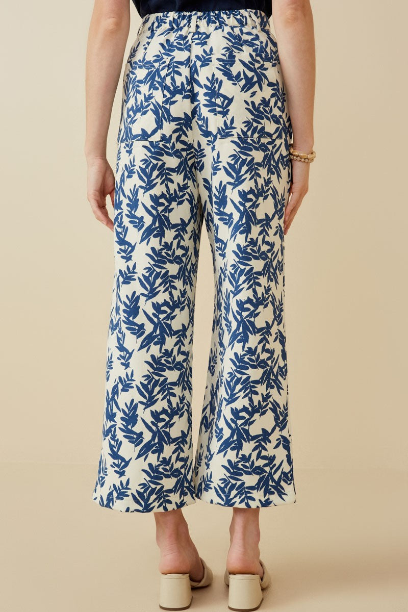 Sweet Retreat Floral Wide Leg Pants