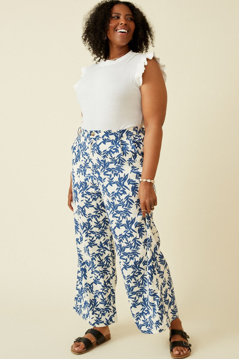 Sweet Retreat Floral Wide Leg Pants
