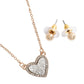 Valentine Heart Pendant Necklace