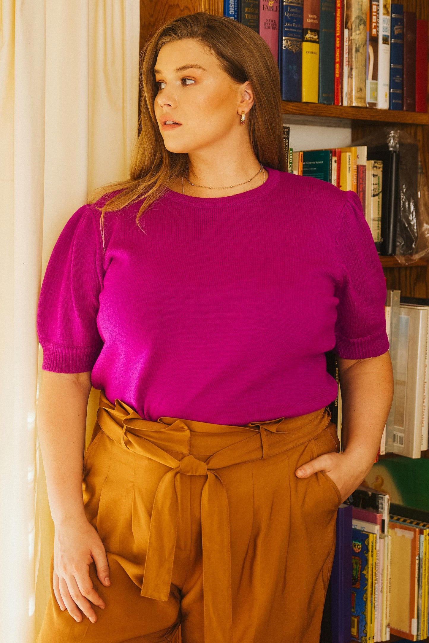 Sydney Recycled Yarn Sweater Top