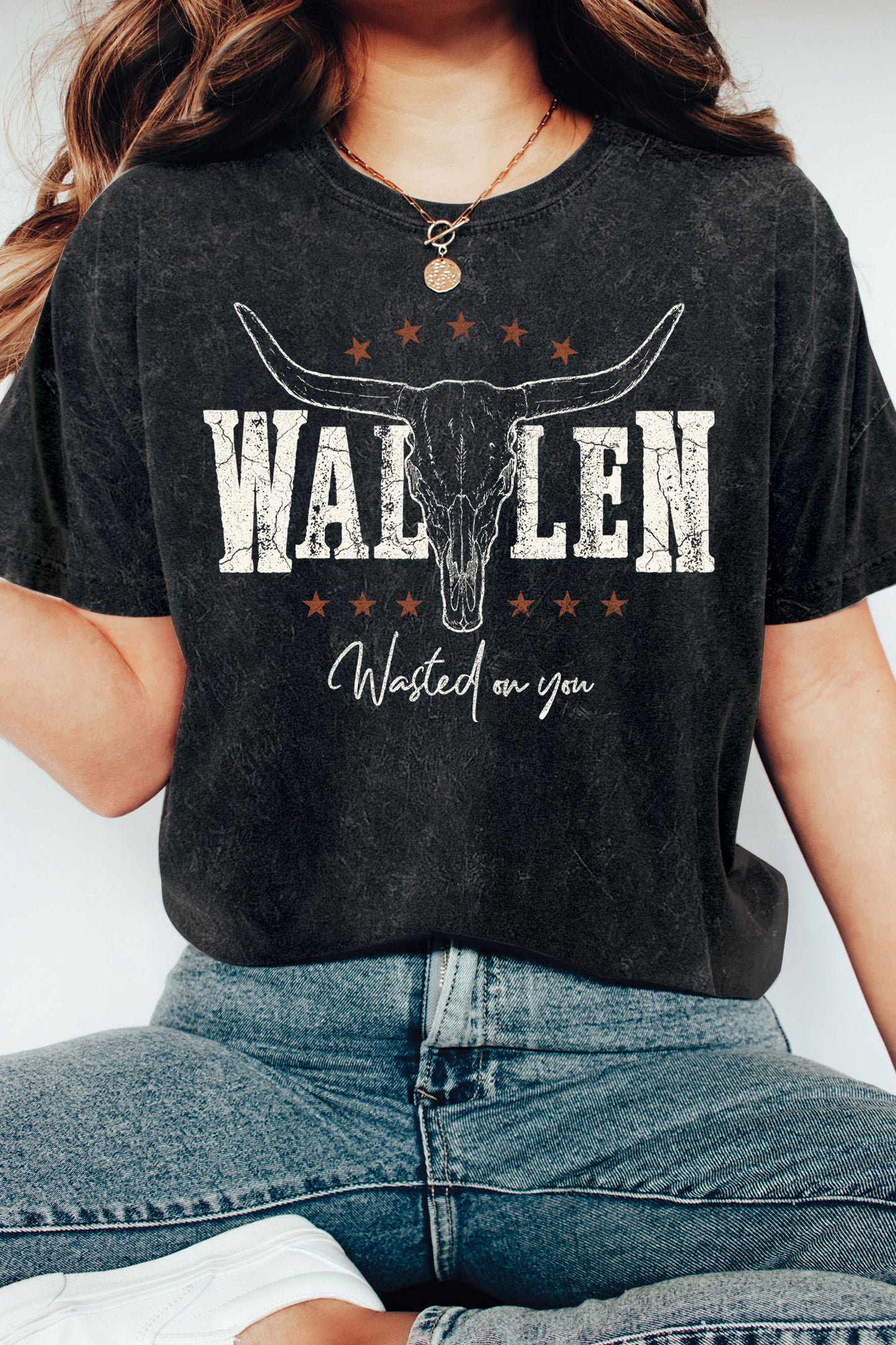 Wasted On You Wallen Graphic Tee