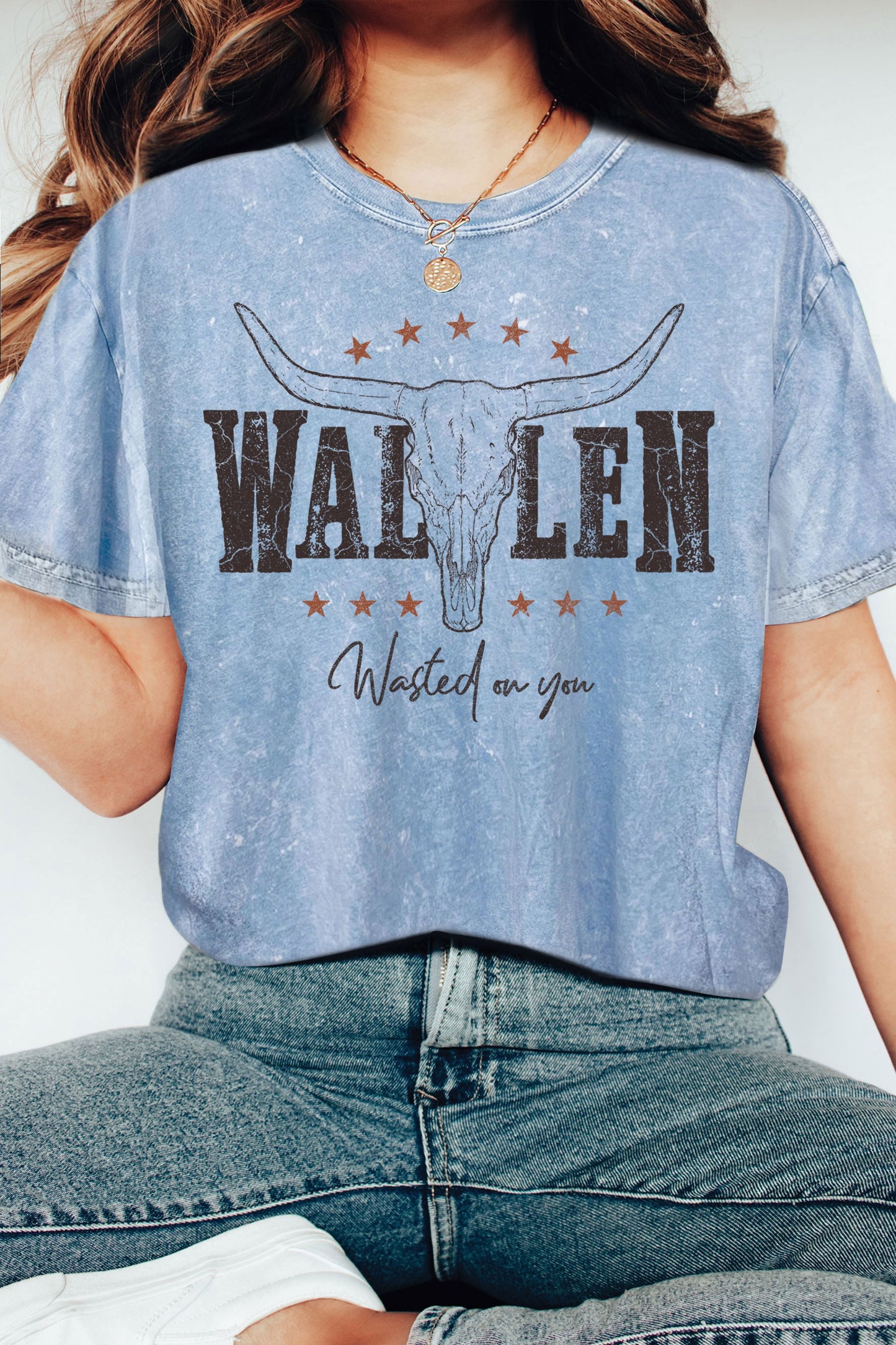 Wasted On You Wallen Graphic Tee