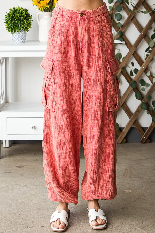 Dream Cargo Baggy Washed Pants