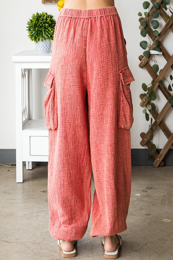 Dream Cargo Baggy Washed Pants