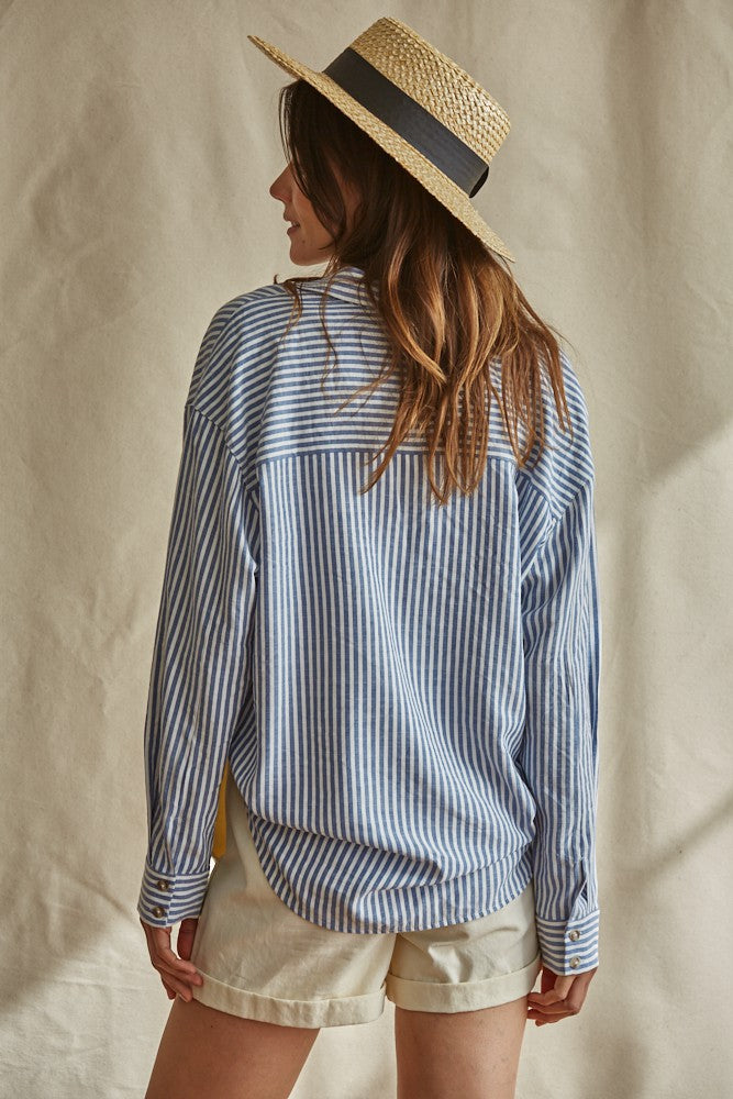 Better Than Basic Striped Blouse