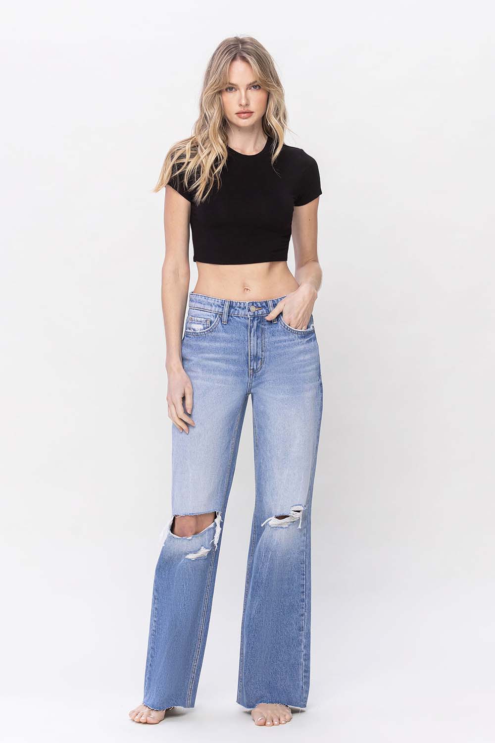 Bossa Nova 90's Vintage Wide Leg Denim