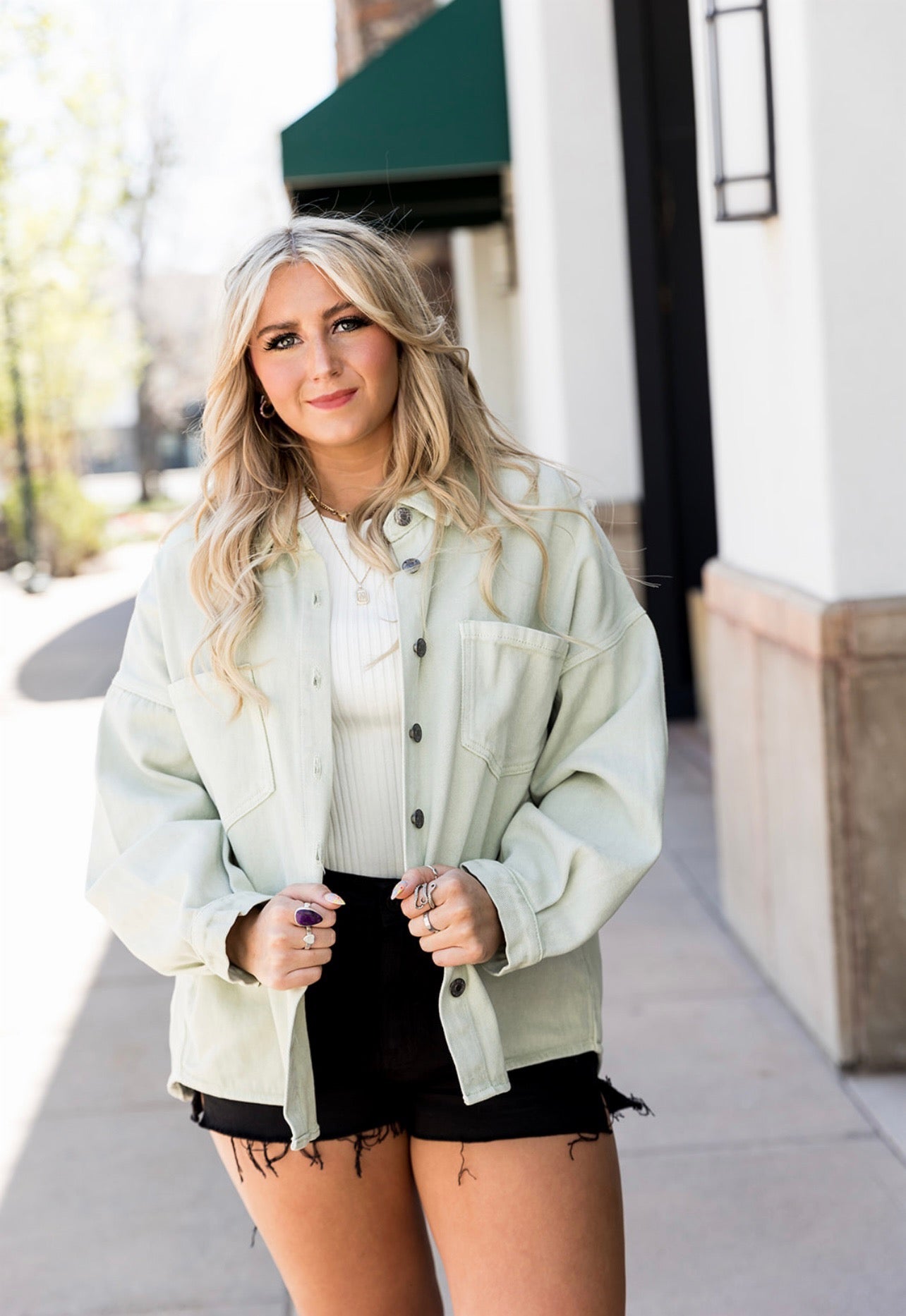 Rally Button Down Jacket