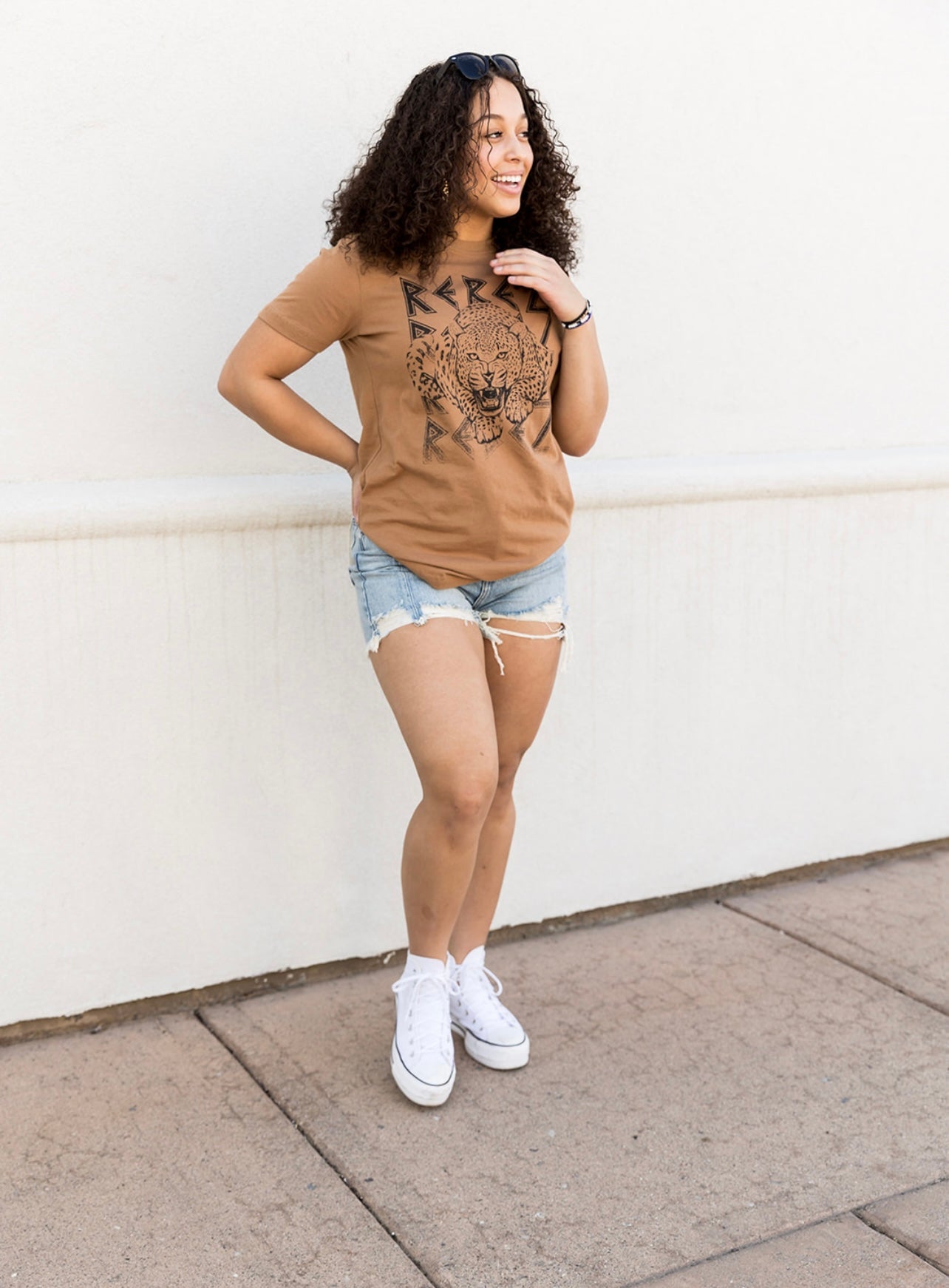 Rebel Leopard Graphic Tee
