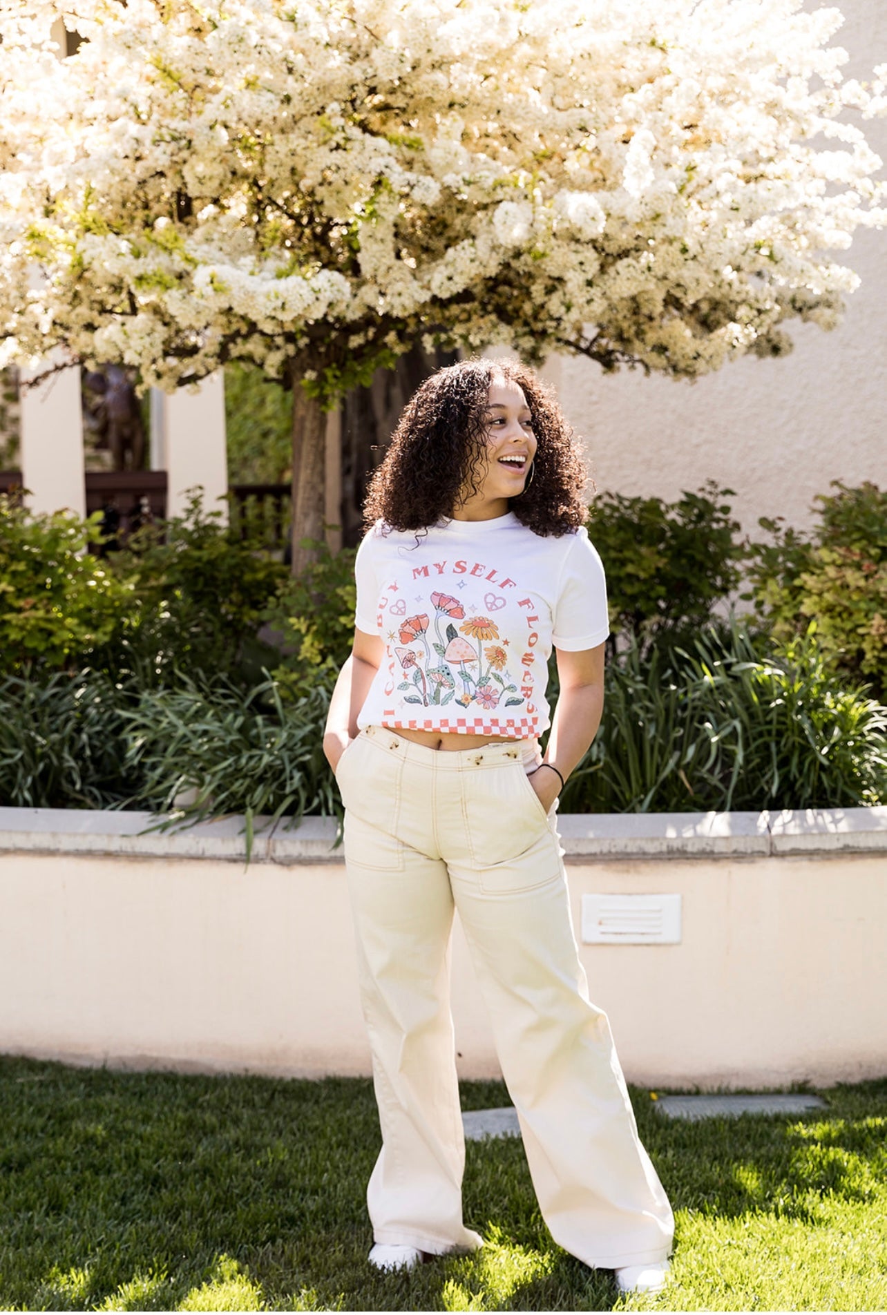 Set For Summer Cream Wide Leg Pants