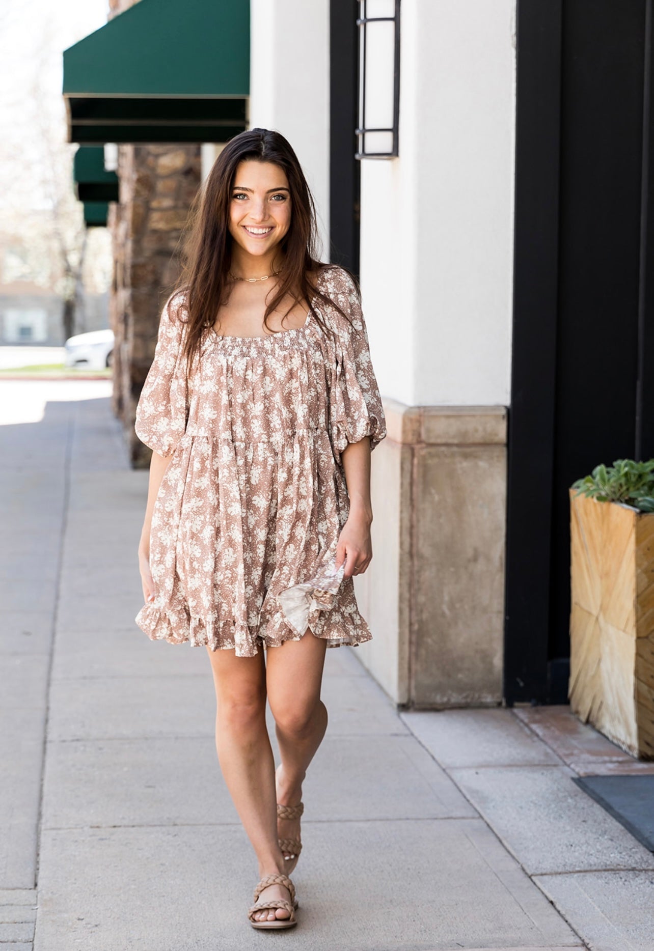 Morning Dew Babydoll Dress