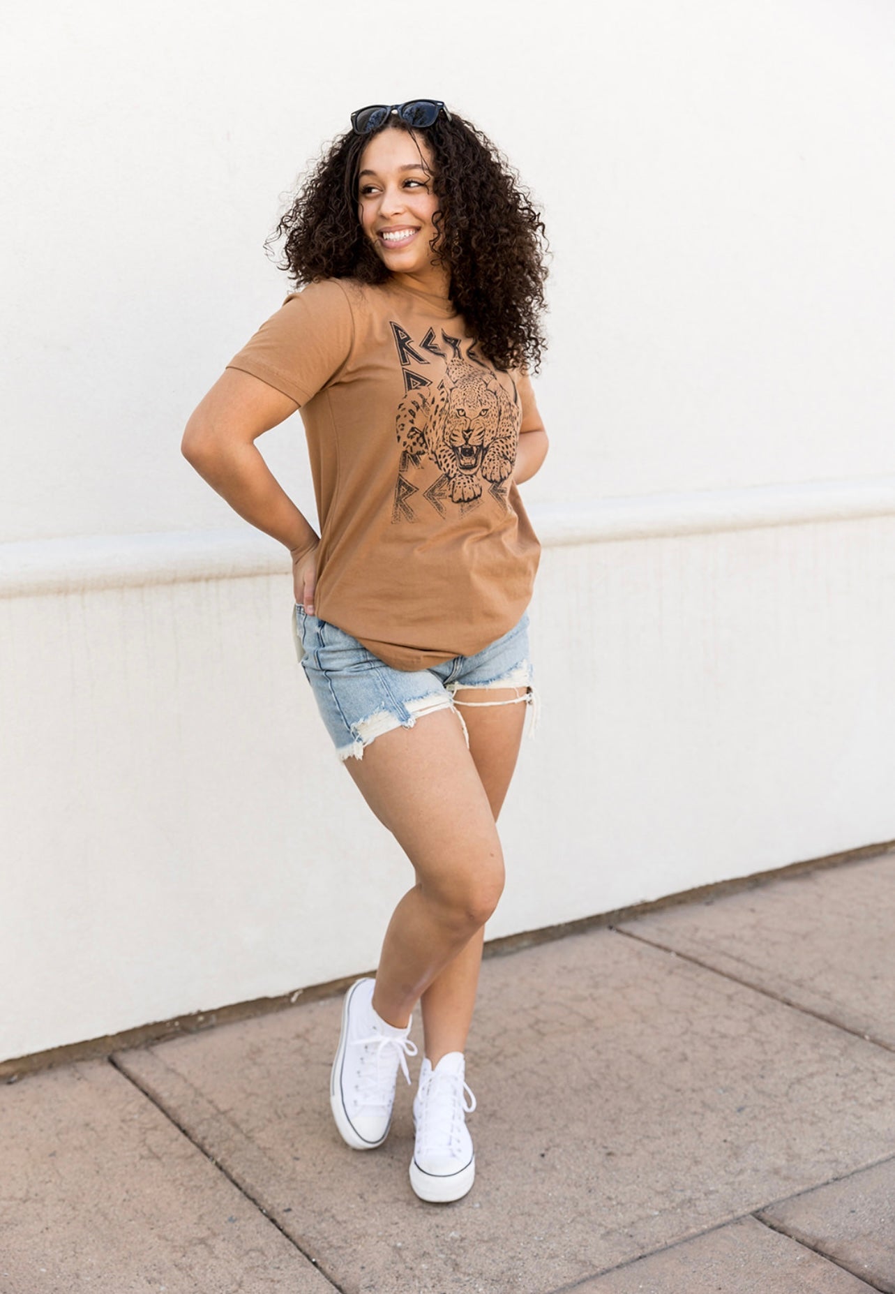 Rebel Leopard Graphic Tee