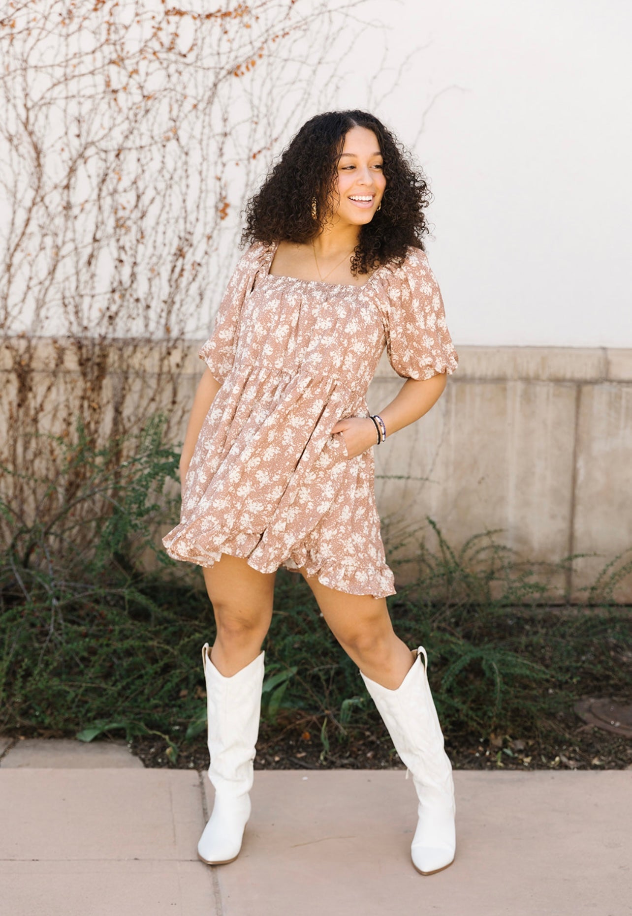Morning Dew Babydoll Dress