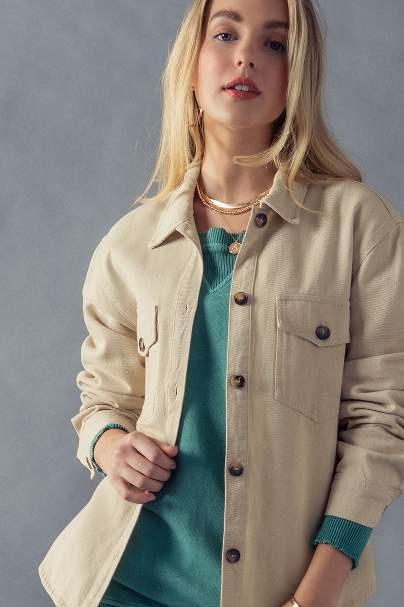 Kenna Loose Fit Button Down