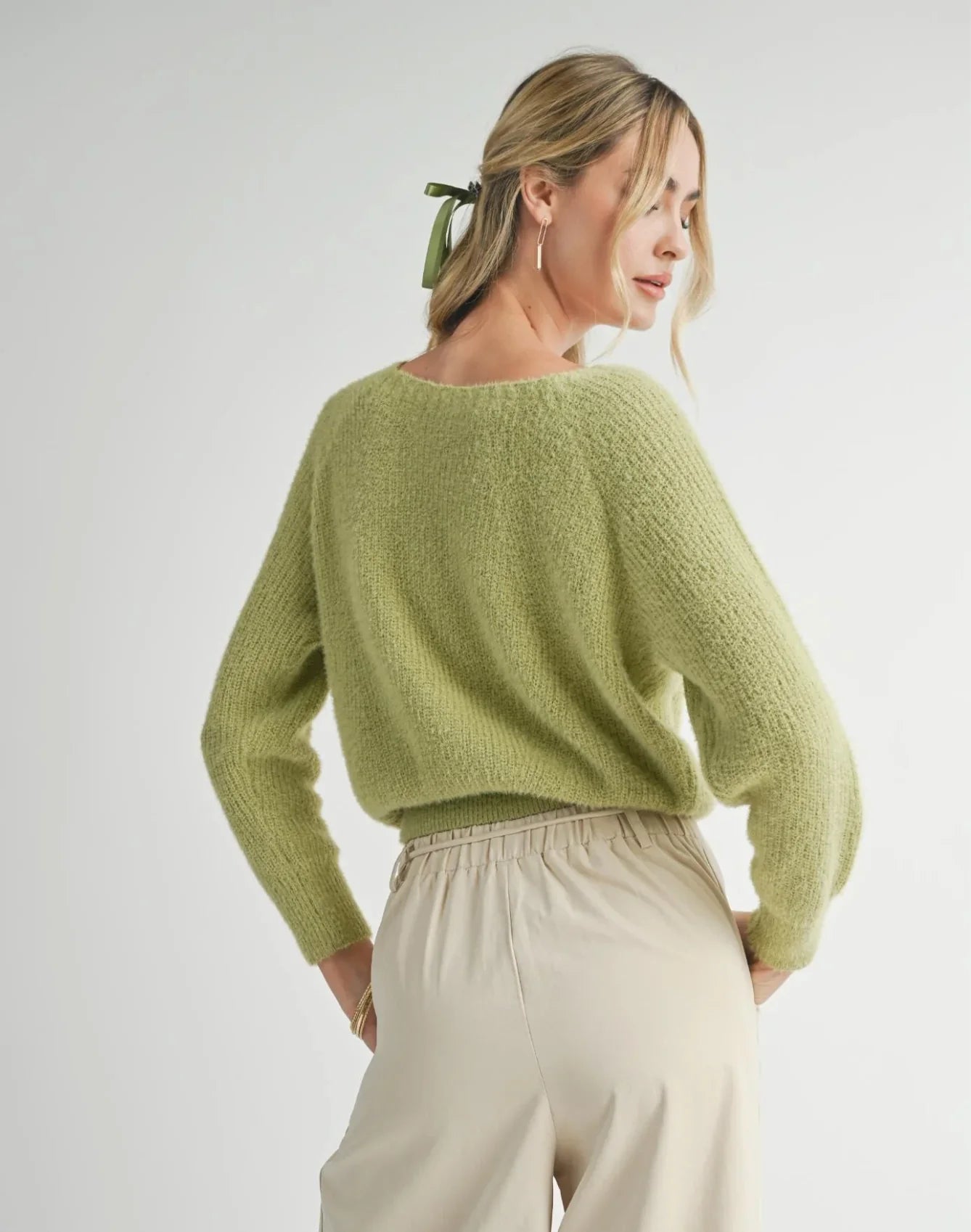 Layla Fuzzy Knit Sweater