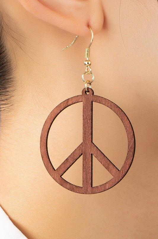 Peace Of Mind Drop Earrings