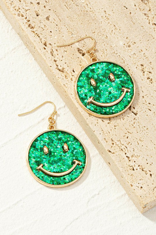 CONFETTI SMILE HOLIDAY EAARINGS