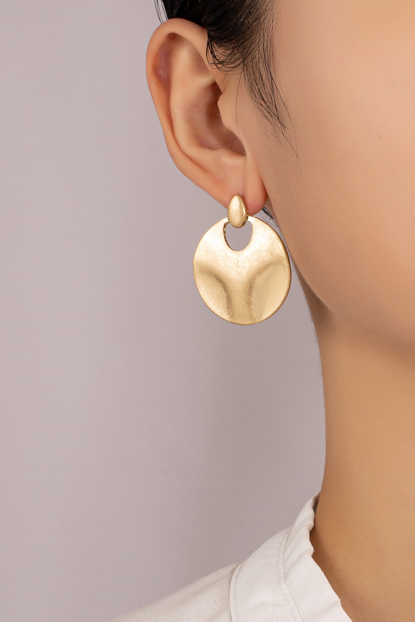 DOOR KNOCKER EARRING
