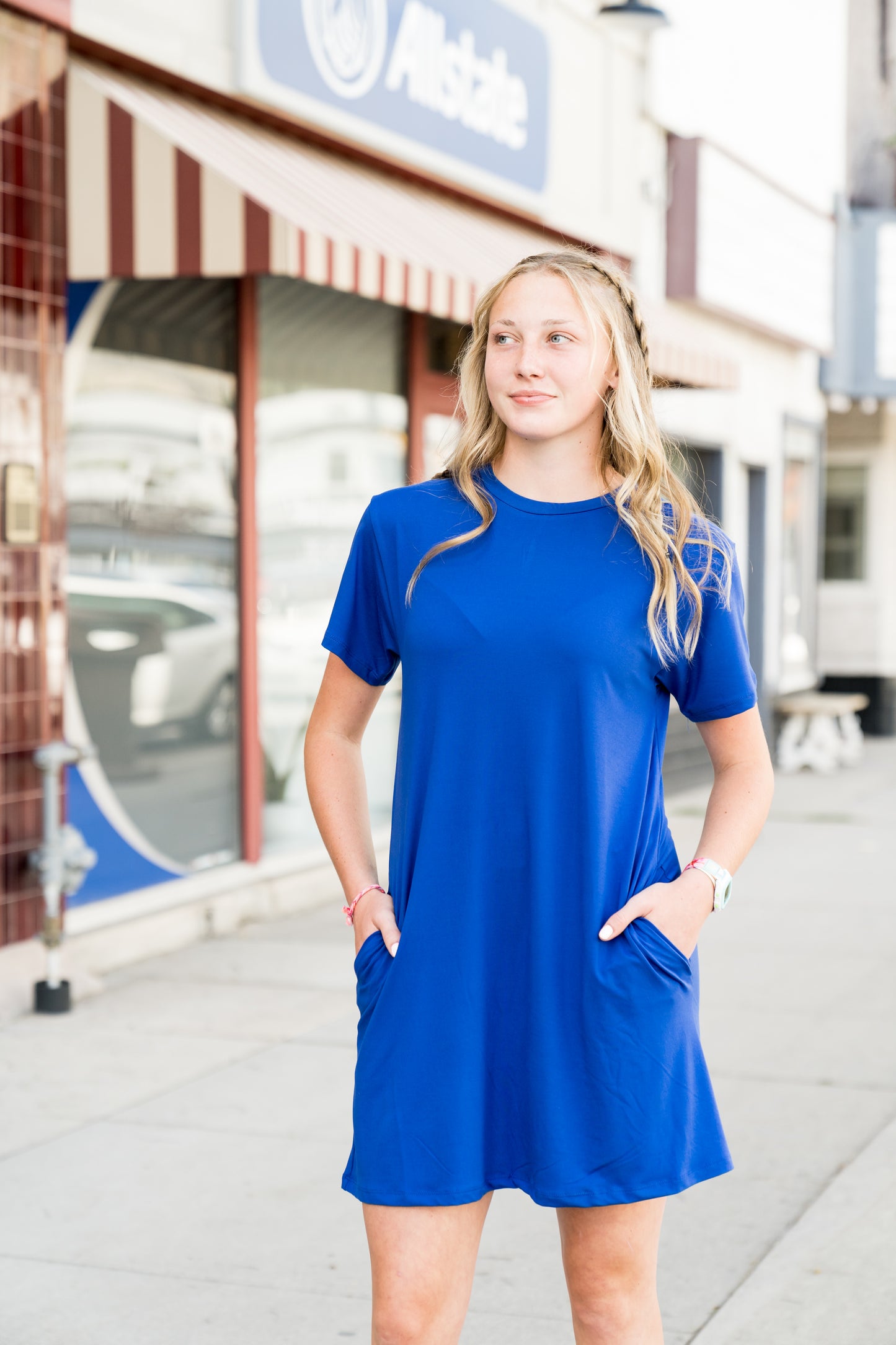 On The Go T-Shirt Dress