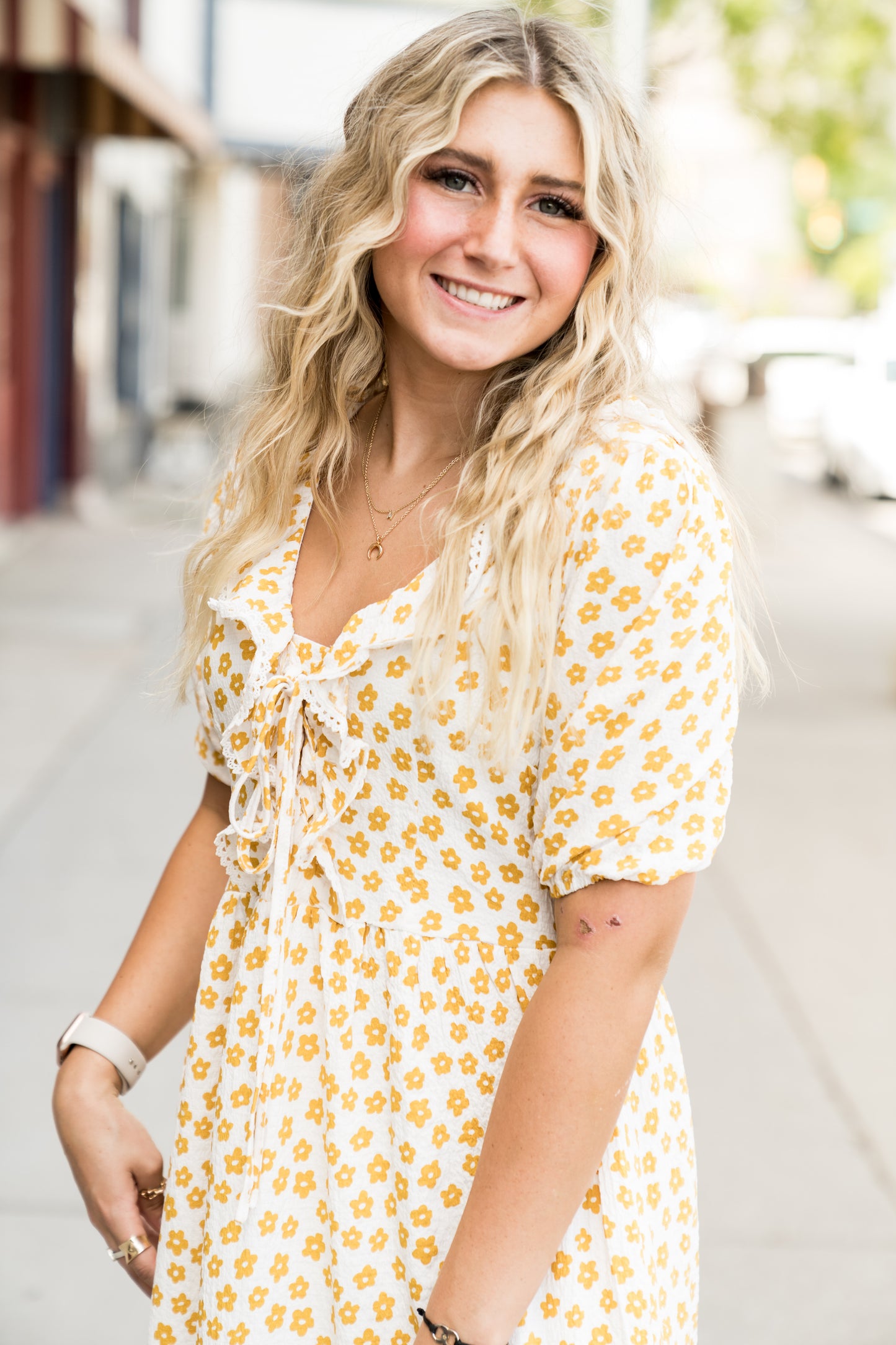 French Countryside Ivory Midi Dress